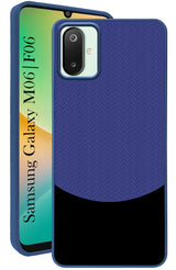 For Samsung Galaxy F06 | Samsung Galaxy M06  Back Cover Case (Elegant PU Leather Finish | Premium Minimalist Professional | Camera Protection Bump)