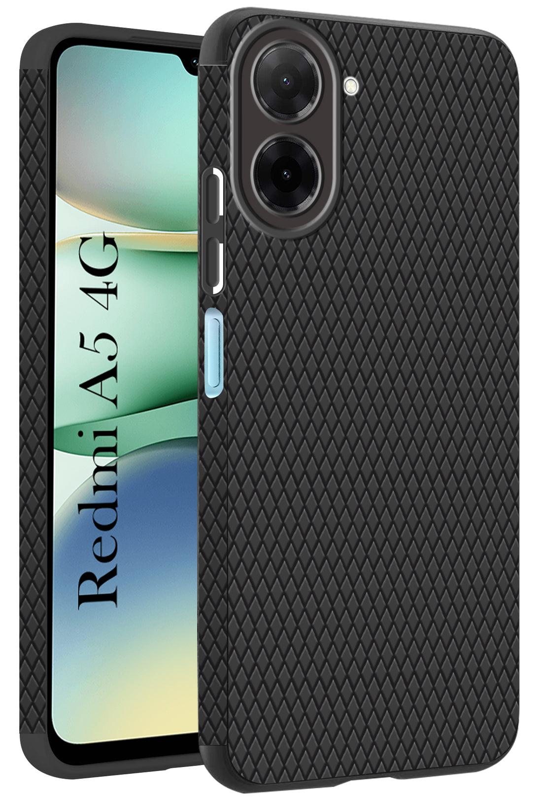 For Redmi A5 4G Back Cover Case (Liquid Silicone | Side Grip | Camera Protection)