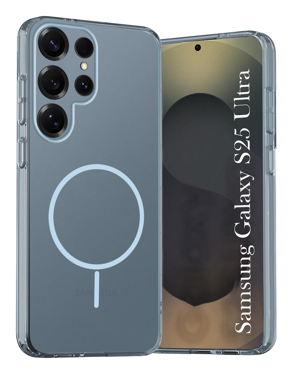 For Samsung Galaxy S25 Ultra Back Cover Case Silicone (Slim Paper Thin | Camera Protection Bump | Minimalist Professional | Soft Flexible)