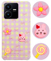 For Vivo Y22 | Vivo Y22s Back Cover Case (3D Cute Cartoons | Hard Back Side Soft | Matte Premium Finish | HD Printing)