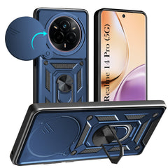 For Realme 14 Pro Back Cover Case (Hybrid Dual Armor Polycarbonate)