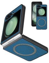 For Samsung Galaxy Z Flip 5 Back Cover Case ( Dual Color Matte Finish | Full Camera Protection | Sleek and Professional)