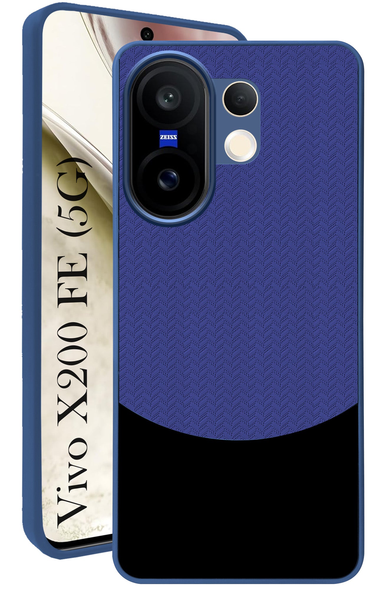 For Vivo X200 FE Silicone Finish Back Cover Case(Premium Minimalist Professional Feel | Camera Protection Bump)