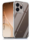 For Oppo Reno15 Pro 5G | Oppo Reno 15 Pro 5G Back Cover Case Silicone (Clear Shockproof Case with Camera Protection | Soft and Flexible | Transparent)