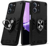 For Redmi 15C Hybrid Armor Back Cover Case (Shockproof Dual Layer Polycarbonate |Ring Holder Kickstand)