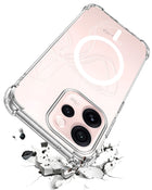 For Oppo Reno15 Pro Mini 5G | Oppo Reno 15 Pro Mini 5G Back Cover Shockproof Crystal-Clear (Magsafe Wireless Support | Drop & Camera Protection | Hard Polycarbonate)