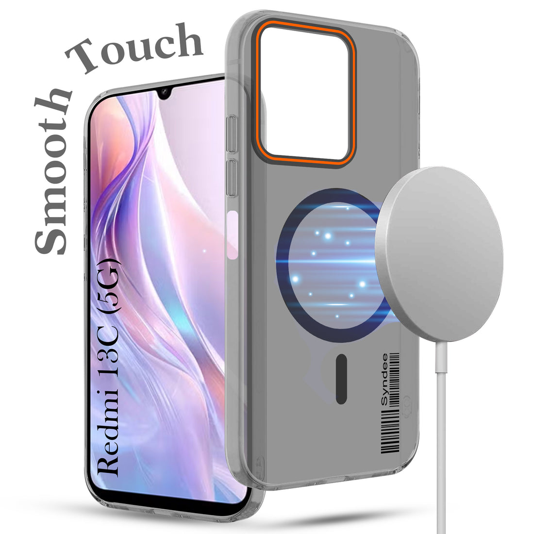 For Xiaomi Redmi 13C 5G Back Cover Case (Soft Touch | Camera Bump Protection | MagSafe Compatible | Matte Finish)