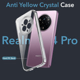 For Realme 14 Pro Back Cover Case (Sleek Hard Crystal | Shockproof and Camera Protection)