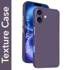 For Apple iPhone 16 Back Cover Case (Liquid Silicone | Side Grip | Camera Protection)