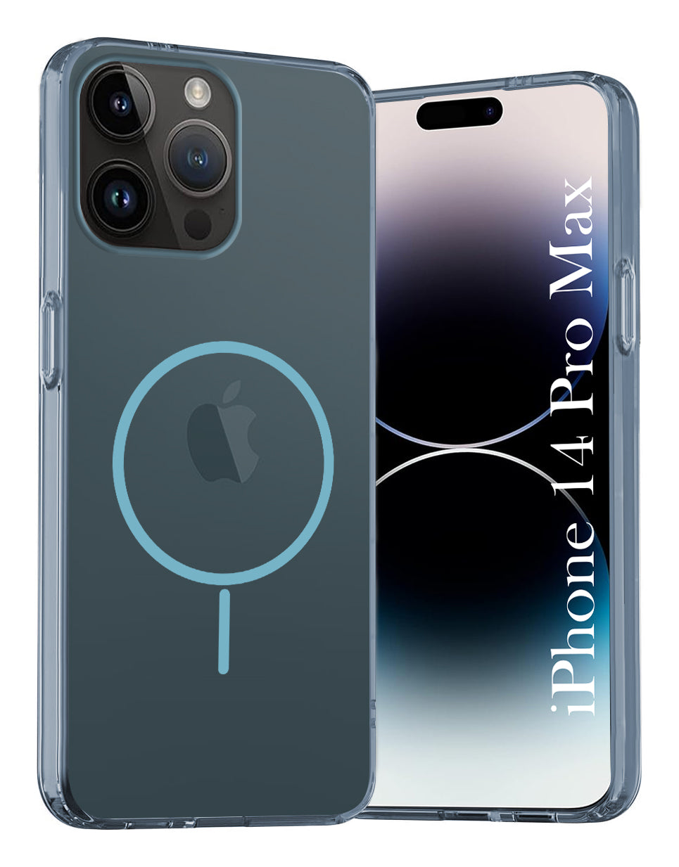 For Apple iPhone 14 Pro Max Back Cover Case Silicone (Slim Paper Thin | Camera Protection Bump | Minimalist Professional | Soft Flexible) "