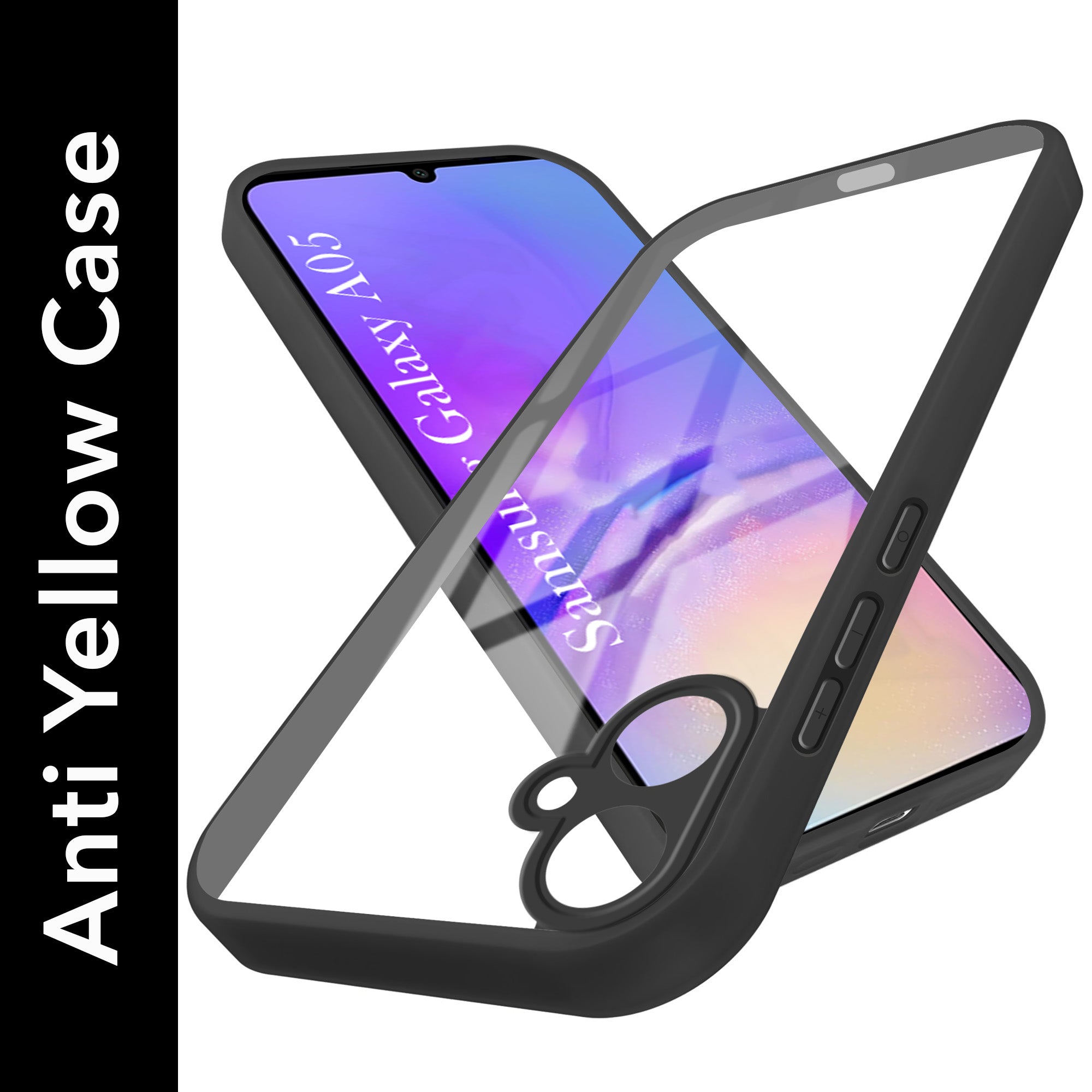 For Samsung Galaxy A05 Back Cover Case Ultra-Hybrid (Lifetime Anti Yellow | Anti Scratch | Crystal Clear Shockproof)