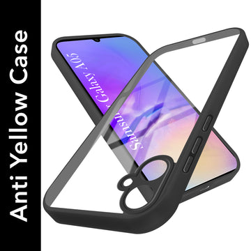 For Samsung Galaxy A05 Back Cover Case Ultra-Hybrid (Lifetime Anti Yellow | Anti Scratch | Crystal Clear Shockproof)