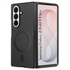 For Samsung Galaxy Z Fold 8 Ultra Back Case Cover (MagSafe Wireless Charging Compatible | Hexa Leather Finish | Inside Microfiber Cloth)