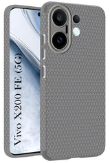 For Vivo X200 FE Back Cover Case (Liquid Silicone | Side Grip | Camera Protection)