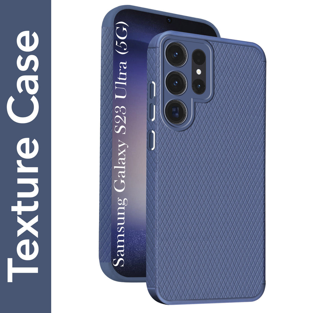 For Samsung Galaxy S23 Ultra 5G Back Cover Case (Liquid Silicone | Side Grip | Camera Protection)
