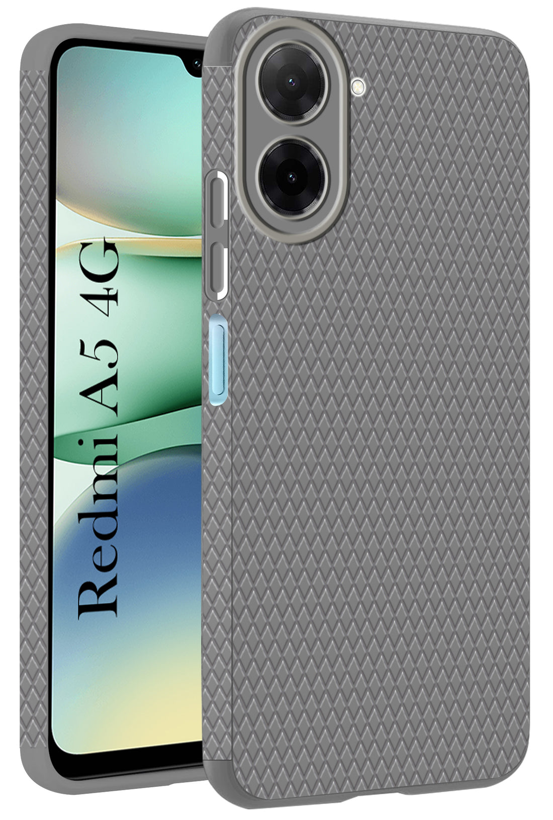 For Redmi A5 4G Back Cover Case (Liquid Silicone | Side Grip | Camera Protection)