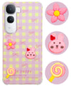 For Vivo Y400 Back Cover Case (3D Cute Cartoons | Hard Back Side Soft | Matte Premium Finish | HD Printing)