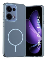 For Oppo Reno13 5G | Oppo Reno 13 5G Back Cover Case Silicone (Slim Paper Thin | Camera Protection Bump | Minimalist Professional | Soft Flexible)