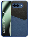 For Google Pixel 10a Back Cover Case (Dual PU Leather Stitch | Professional Minimalist | Soft and Flexible)