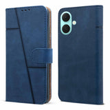 For Tecno Spark Go 2 Flip Cover Case ( Stitched Leather with Magnetic Closure)