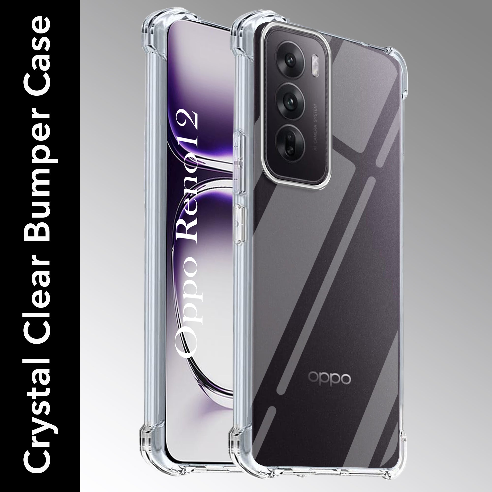 For Oppo Reno12 5G | Oppo Reno 12 5G  Back Cover (Drop & Camera Protection | Hard Polycarbonate)