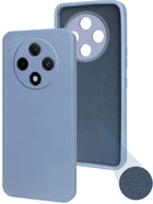 For Oppo F27 Pro | Oppo F27 Pro Plus Back Cover Case (Matte Finish Silicone with Inside Fiber cloth)