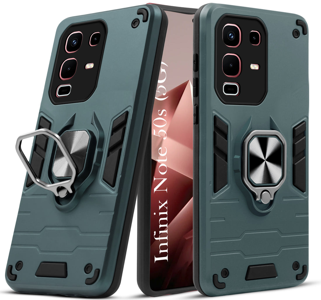 For Infinix Note 50s  Back Cover Case (Shockproof Polycarbonate Dual Layer Hybrid Armor)
