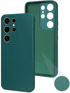 For Samsung Galaxy S24 Ultra Back Cover ( Silicone Clear Shockproof Case with Camera Protection | Soft and Flexible | Transparent)