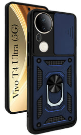 For Vivo T4 Ultra Back Cover Case (Hybrid Dual Armor Polycarbonate)