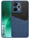 For Realme 15 Pro Back Cover Case (Dual PU Leather Stitch | Professional Minimalist | Soft and Flexible)