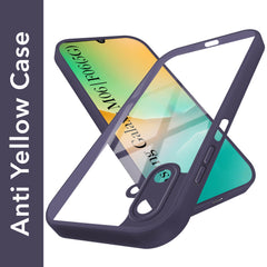 For Samsung Galaxy F06 | Samsung Galaxy M06 Back Cover Case (Lifetime Anti Yellow | Anti Scratch | Crystal Clear Shockproof)