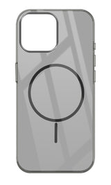 For Apple iPhone 13 Pro Max Back Cover Case (Crystal Clear Case | MagSafe Wireless Charging Support | Hard Anti Yellow | Camera Protection Bump)