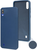 Back Cover Case For Samsung Galaxy M10 Back Cover Case ( Matte Finish Silicone with Inside Fiber cloth)