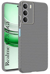 For Realme C73  Back Cover Case(Liquid Silicone | Side Grip | Camera Protection)