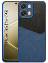 For Oppo A6 Pro Back Cover Case (Dual PU Leather Stitch | Professional Minimalist | Soft and Flexible)