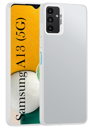 For Samsung Galaxy A13 5G Back Cover Case (Velvet Touch | Professional Glossy Finish | Camera Protection Bump)