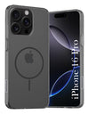 For Apple iPhone 16 Pro Back Cover Case Silicone (Slim Paper Thin | Camera Protection Bump | Minimalist Professional | Soft Flexible)