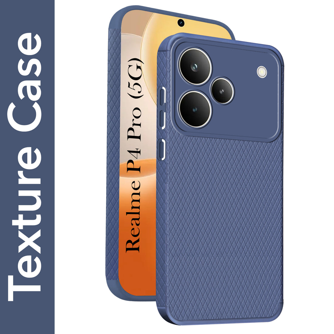 For Realme P4 Pro Back Cover Case Liquid Silicone (Camera Protection | Side Grip Texture | Soft and Flexible)