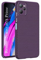 For Realme Narzo 50A Prime Back Cover Case (Liquid Silicone | Side Grip | Camera Protection)