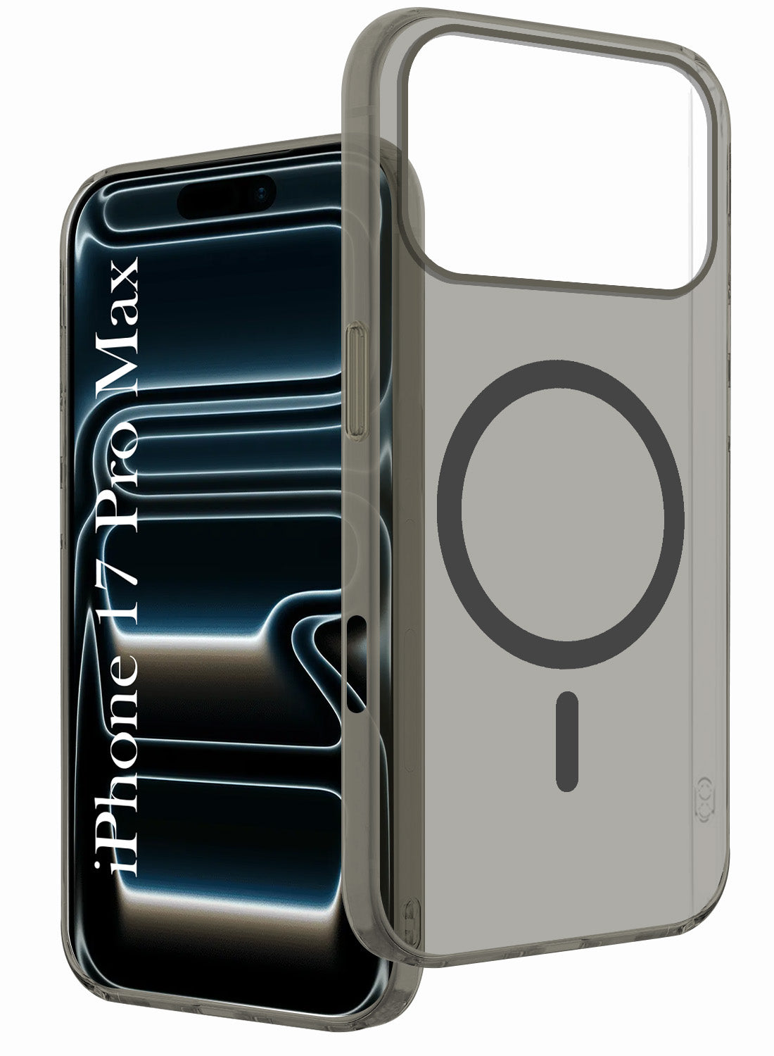 For Apple iPhone 17 Pro Max Back Cover Case (Frosted Matte Feel | MagSafe Compatible Wireless Charging)