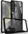 For Samsung Galaxy S24 FE Back Cover Case ( Shockproof with Polycarbonate Clear Panel | Professional )
