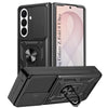 For Samsung Galaxy Z Fold 8 Ultra Back Cover Case Hybrid Armor (Sliding Shutter Camera Protection | Polycarbonate |Ring Holder Kickstand)