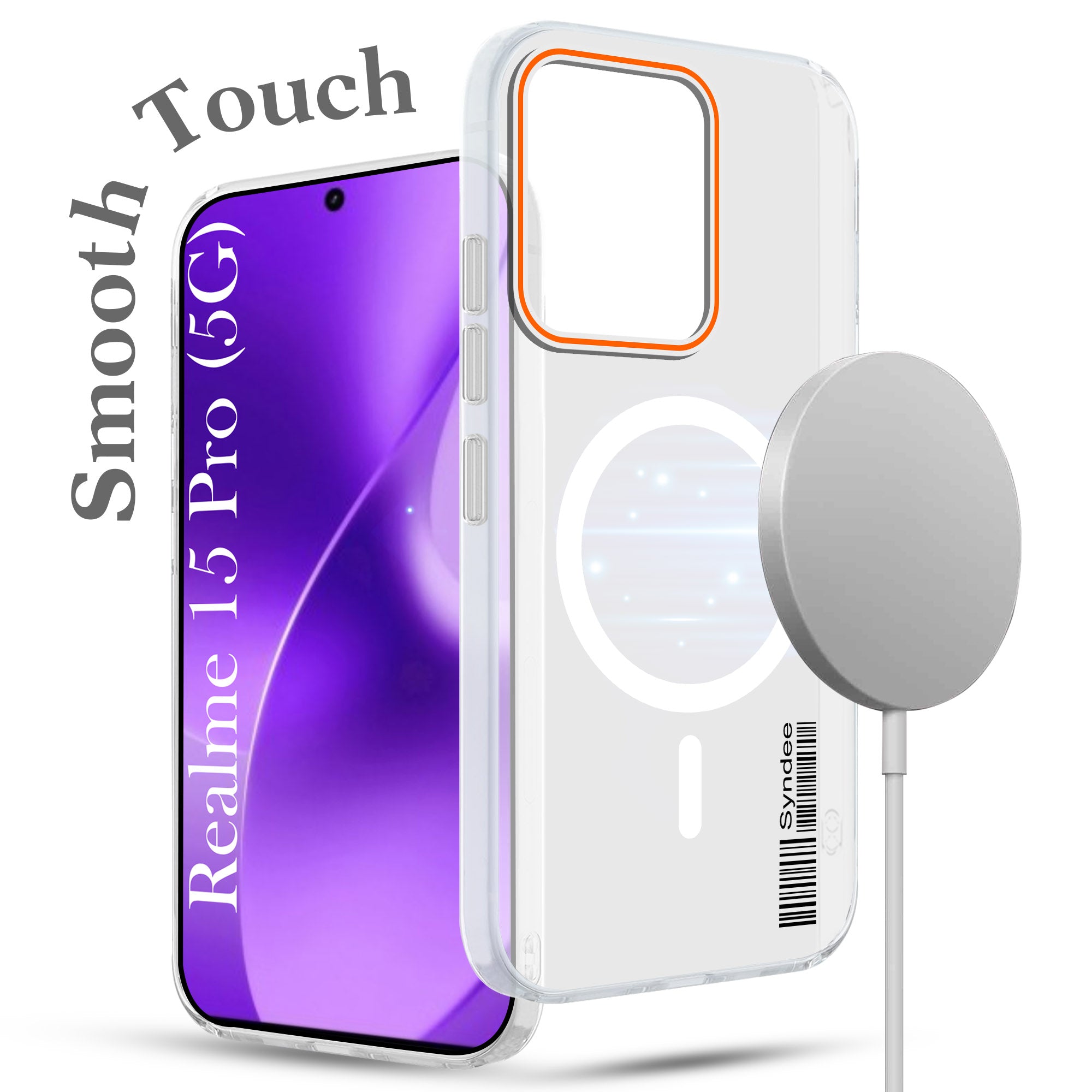 For Realme 15 Pro Back Cover Case (Soft Touch | Camera Bump Protection | MagSafe Compatible | Matte Finish)
