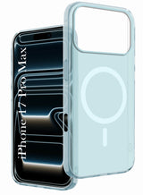 For Apple iPhone 17 Pro Max Back Cover Case (Frosted Matte Feel | MagSafe Compatible Wireless Charging)