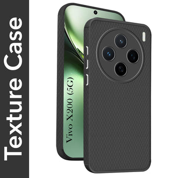For Vivo X200 5G Back Cover Case (Liquid Silicone | Side Grip | Camera Protection)