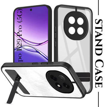 For Oppo F29 Pro Back Cover Case (Built-in Stand | Lifetime Anti Yellow | Kickstand Shockproof | Camera Protection | MagSafe Compatible)