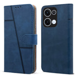 For Oppo Reno13 5G | Oppo Reno 13 5G Flip Cover Case ( Stitched Leather with Magnetic Closure)