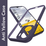 For Vivo Y16 Back Cover Case Ultra-Hybrid (Lifetime Anti Yellow | Anti Scratch | Crystal Clear Shockproof)