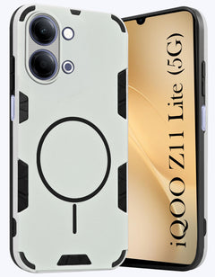 For Vivo iQOO Z11 Lite Back Cover Case (Slim Hybrid Armor | Shockproof Camera Protection | Rugged Dual Layer)