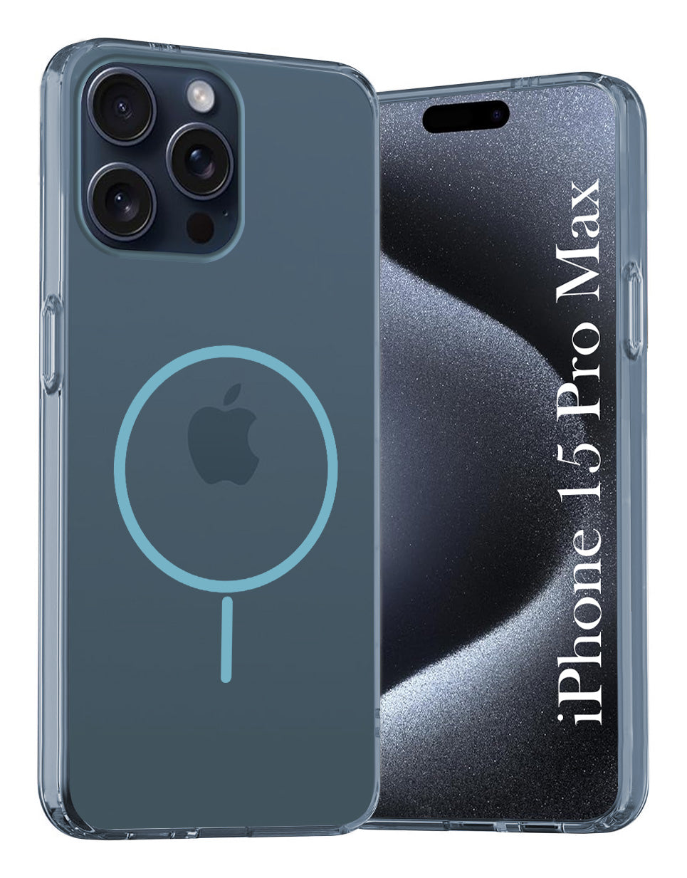 For Apple iPhone 15 Pro Max Back Cover Case Silicone (Slim Paper Thin | Camera Protection Bump | Minimalist Professional | Soft Flexible)